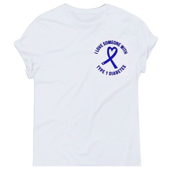 I Love Someone With Type 1 Tee, Sizes S-XXXL - Picture 3 of 6